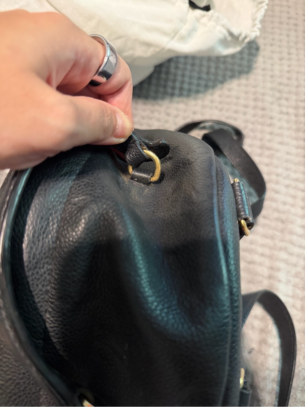 Louis Vuitton Sorbonne Monogram Empreinte Black Backpack - Picture 11 of 13